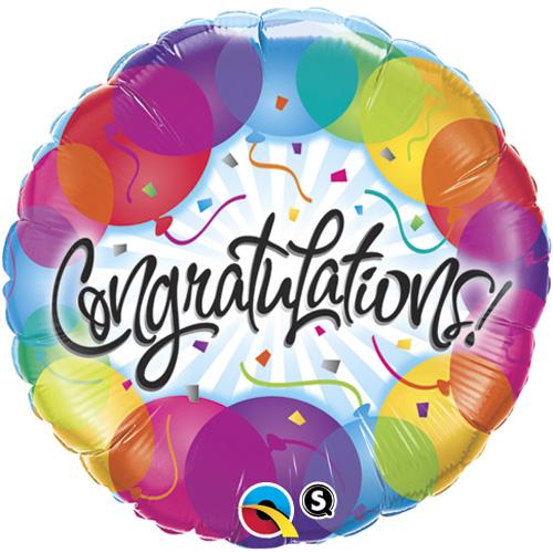 clip art balloons congratulations - photo #3