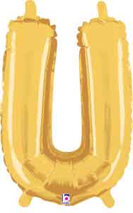 14" Air-Fill Letter Balloons