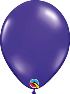Jewel Quartz Purple Balloons
